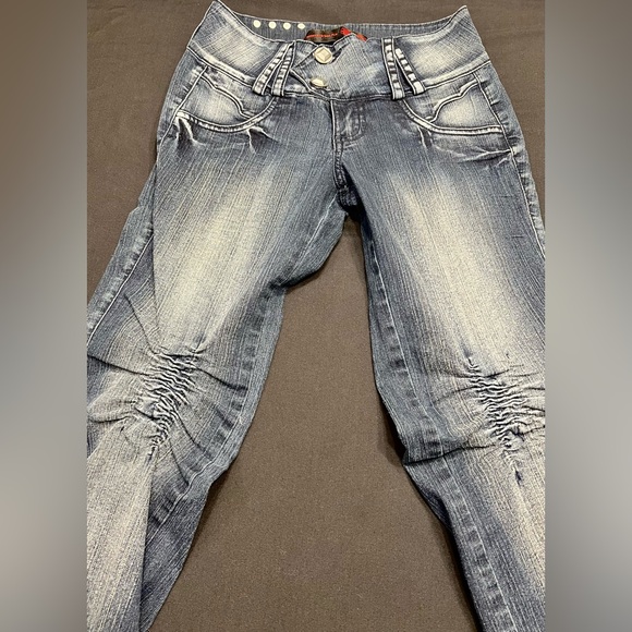 dark denim Stop jeans size 7 - Picture 4 of 8